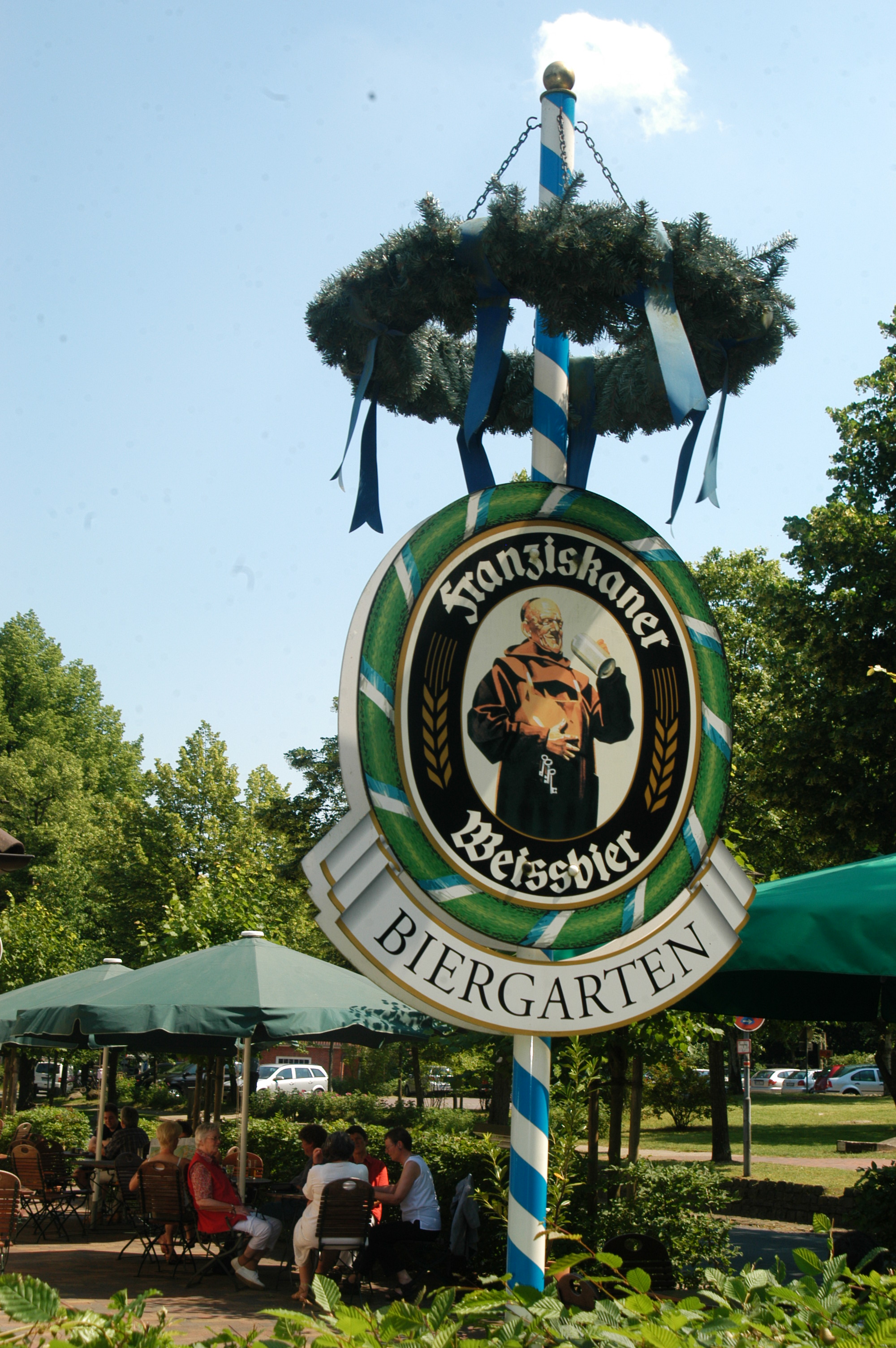 Biergarten vom Gasthof zum Hemberg