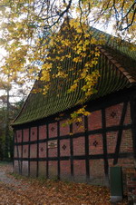 Die B�tjersche Scheune in der Bauernreihe