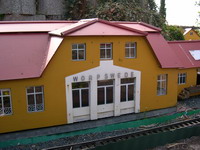 Der Worpsweder Bahnhof im alten D�umlingsdorf