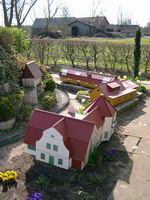 Der Barkenhoff im Miniaturformat im alten D�umlingsdorf