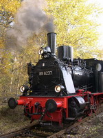 Dreiachsige Dampflok 