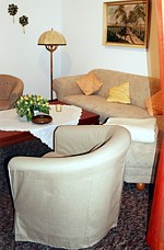 Wohnzimmer von Ferienwohnung 1