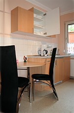K�che der Ferienwohnung 2