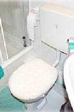 Bad der Ferienwohnung 2
