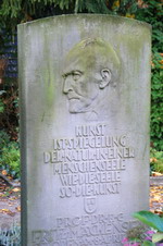 Mackensen-Grab auf der Worpsweder Friedhof
