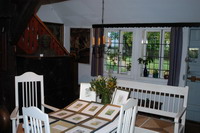 Einblick in das Ambiente des Haus im Schluh