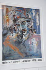 Plakat von Kunstmaler Heinrich Schott
