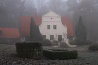 Der Barkenhoff im Nebel