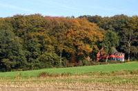 Blick auf das Ohlerhaus am Susenbarg auf dem Weyerberg