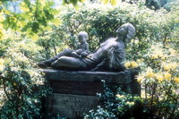 Grab von Paula Modersohn-Becker auf dem Friedhof in Worpswede