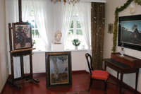 Fr�herer Wohnraum der Malerien - heute Haus am Modersohn-Museum