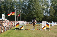 Das hochkar�tig besetzte Reitturnier Worpswede zog zahlreiche Besucher an