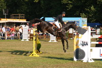 Springreiter beim Turnier in Worpswede