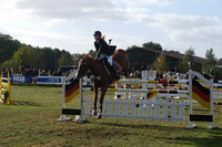 Teilnehmer beim Reitturnier in Worpswede