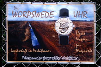 Worpswede-Uhr aus dem Atelier Weiser