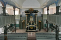 Altar der Zionskirche in Worpswede