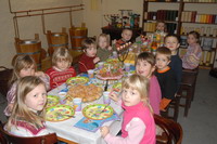 Kindergeburtstagsfeier im Atelier f�r Kerzenkunst