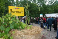 Schild vom Worpsweder Bauernmarkt