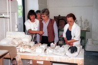 Besucher in der "Alte Molkerei"