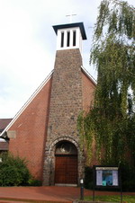 Die ev.-luth. Findorff-Kirche in Iselersheim