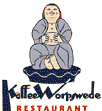 Logo vom "Kaffee Worpswede" mit Buddha