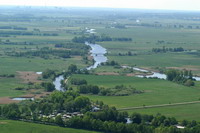Blick auf die Hamme und die Hammeniederung