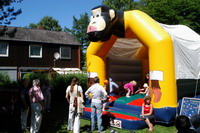 H�pfburg bei einem Fest im SOS-Kinderdorf Worpswede