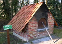 Alter Steinbackofen im Torfschiffwerft-Museum