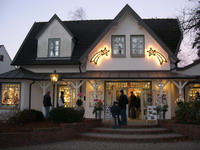 Worpsweder Fenster in der Weihnachtszeit