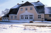 Worpsweder Bahnhof im Schnee
