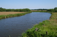 Naturschutzgebiet Breites Wasser in der Worpsweder Hammeniederung
