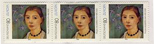 Paul Modersohn-Becker-Briefmarken der Deutschen Bundespost