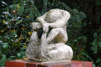 Gartenskulptur auf dem Br�njeshof