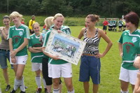 Spielerinnen der Damen-Mannschaft des FC Worpswede