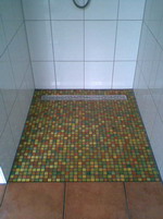 Mosaik-Fliesenverlegung durch  H.H. Wendelken