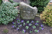 Grab von Prof. Bruno Fischer-Uwe auf dem Worpsweder Friedhof
