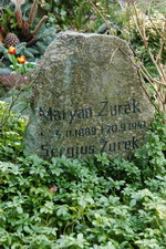 Grab von Maryan Zurek-Schenk (Malerin) und Sergius Zurek (Kunsttischler)