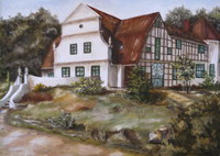 Aquarell vom Barkenhoff