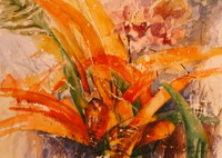 Aquarell von Maler Josef Hartmann