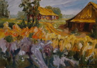 Aquarell von Maler Josef Hartmann