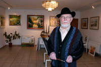 Maler Josef Hartmann in der Galerie Hemberg
