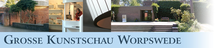 Gro�e Kunstschau Worpswede (der Kulturstiftung des Landkreises Osterholz), Lindenallee 5, Tel.: 04792/1302, Fax.: 04792/310757, Mail: info@kulturstiftung-ohz.de, Homepage: www.grosse-kunstschau.de