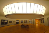 Im Inneren des 1927 von Bernhard Hoetger entworfenen und gebauten Hauses liegt die Rotunde mit eingeh�ngter Kuppel