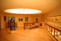 Vom Bildhauer und Architekten Bernhard Hoetger entworfener Raum in der Grossen Kunstschau