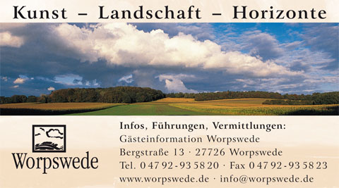 Worpsweder Touristik- und Kulturmarketing GmbH Worpsweder Touristik- und Kulturmarketing GmbH