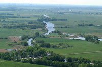 Luftbild der Hammeniederung