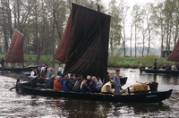 Torfkahnfahrt auf der Hamme