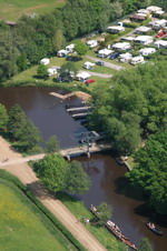 Luftbild der Hamme bei Neu Helgoland