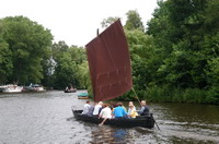 Torfkahnfahrt auf der Hamme
