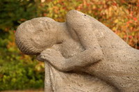 Hoetger-Figur bei der Grossen Kunstschau